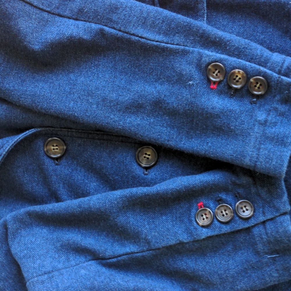 Talbots Blue Denim Jacket, Medium - image 6